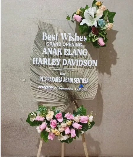 Papan Akrilik Ucapan Grand Opening Nabire